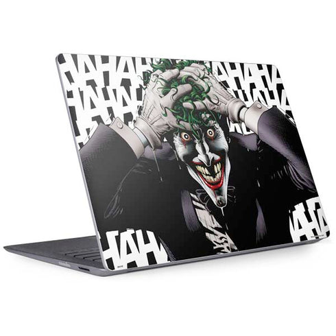 DC Comics The Joker Killing Joke Variant Cover Art by Brian Bolland Surface Laptop 2 Skin