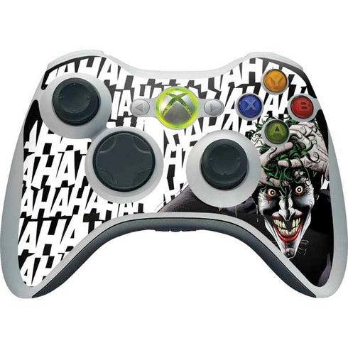 DC Comics The Joker Killing Joke Variant Cover Art by Brian Bolland Xbox 360 Wireless Controller Skin