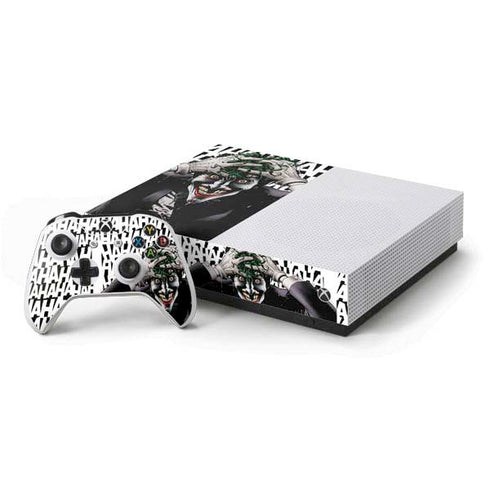 DC Comics The Joker Killing Joke Variant Cover Art by Brian Bolland Xbox One S All-Digital Edition Bundle Skin