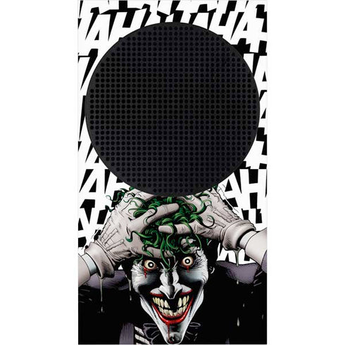 DC Comics The Joker Killing Joke Variant Cover Art by Brian Bolland Xbox Series S Console Skin