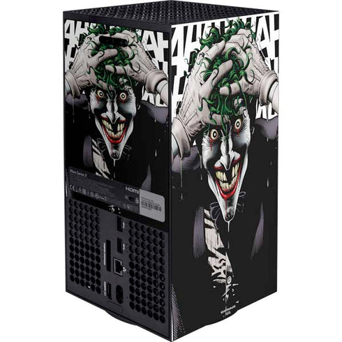 DC Comics The Joker Killing Joke Variant Cover Art by Brian Bolland Xbox Series X Bundle Skin