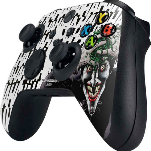 DC Comics The Joker Killing Joke Variant Cover Art by Brian Bolland Xbox Series X Controller Skin