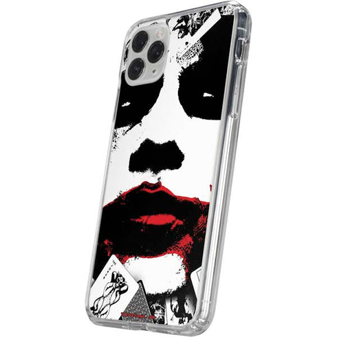 DC Comics The Joker Dark Knight Poster Art iPhone 11 Pro Clear Case