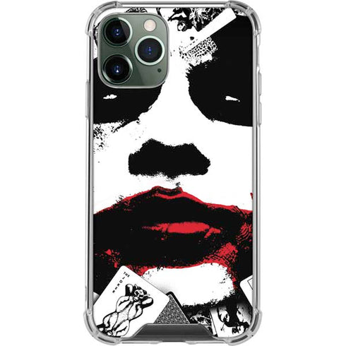 DC Comics The Joker Dark Knight Poster Art iPhone 11 Pro Max Clear Case
