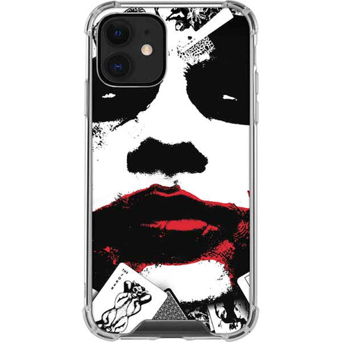 DC Comics The Joker Dark Knight Poster Art iPhone 12 Clear Case