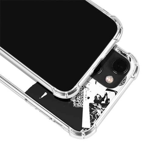 DC Comics The Joker Dark Knight Poster Art iPhone 14 Plus Clear Case