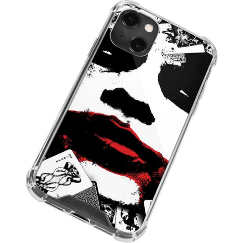 DC Comics The Joker Dark Knight Poster Art iPhone 14 Plus Clear Case