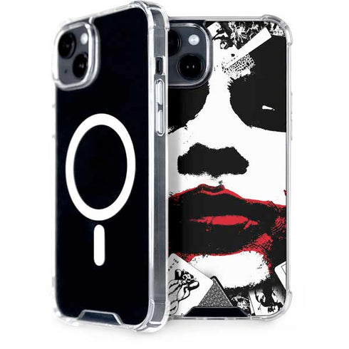 DC Comics The Joker Dark Knight Poster Art iPhone 15 Plus MagSafe Case