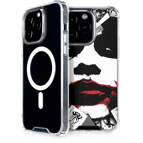 DC Comics The Joker Dark Knight Poster Art iPhone 15 Pro MagSafe Case