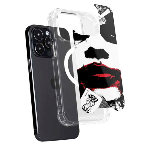 DC Comics The Joker Dark Knight Poster Art iPhone 15 Pro MagSafe Case