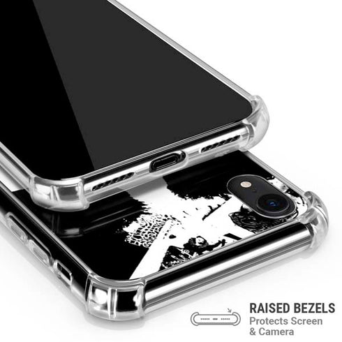 DC Comics The Joker Dark Knight Poster Art iPhone XR Clear Case