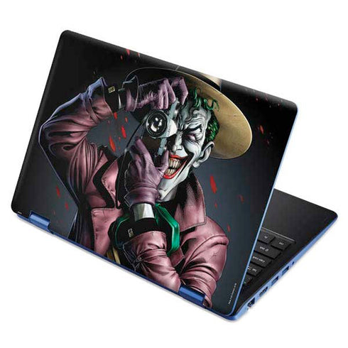 DC Comics The Joker Killing Joke Cover Art by Brian Bolland Aspire R11 11.6in Skin