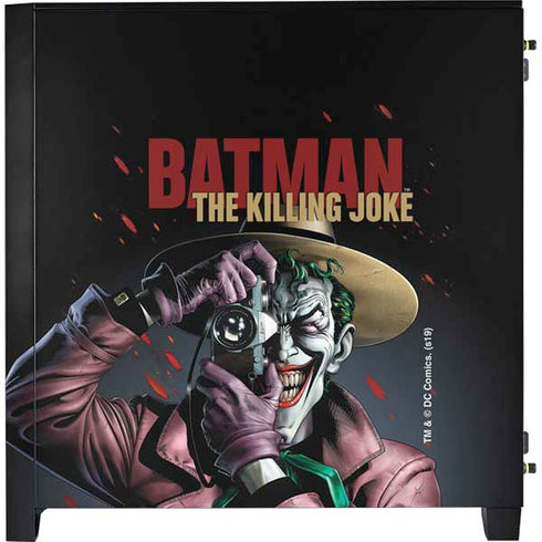 DC Comics The Joker Killing Joke Cover Art by Brian Bolland Corsair 4000D Tempered Glass Mid-Tower ATX Case Skin