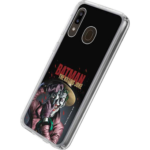 DC Comics The Joker Killing Joke Cover Art by Brian Bolland Galaxy A20 Clear Case