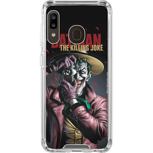 DC Comics The Joker Killing Joke Cover Art by Brian Bolland Galaxy A30 Clear Case