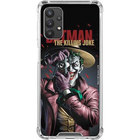 DC Comics The Joker Killing Joke Cover Art by Brian Bolland Galaxy A32 5G Clear Case