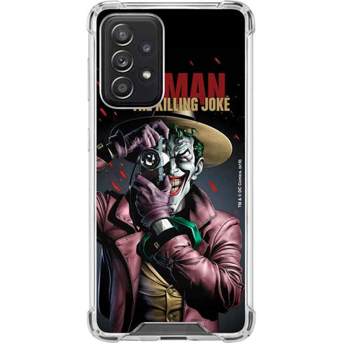 DC Comics The Joker Killing Joke Cover Art by Brian Bolland Galaxy A52 5G Clear Case