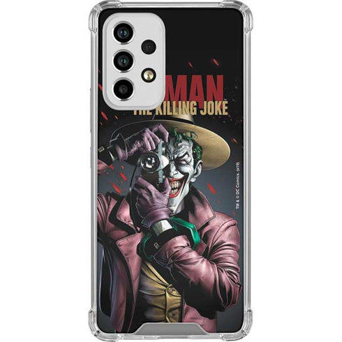 DC Comics The Joker Killing Joke Cover Art by Brian Bolland Galaxy A53 5G Clear Case