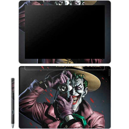 DC Comics The Joker Killing Joke Cover Art by Brian Bolland Galaxy Book 12in Skin