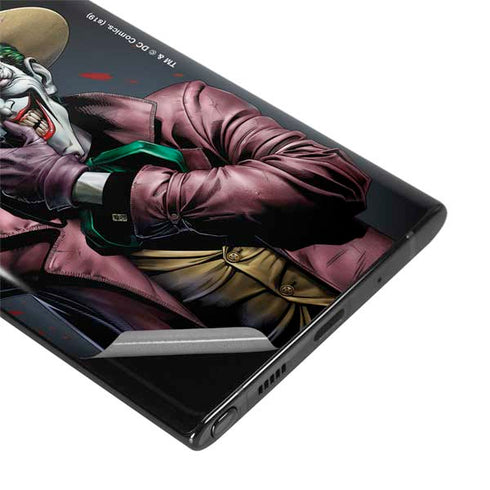 DC Comics The Joker Killing Joke Cover Art by Brian Bolland Galaxy Note 10 Plus Skin