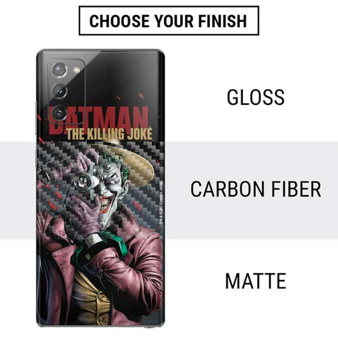 DC Comics The Joker Killing Joke Cover Art by Brian Bolland Galaxy Note20 5G Skin