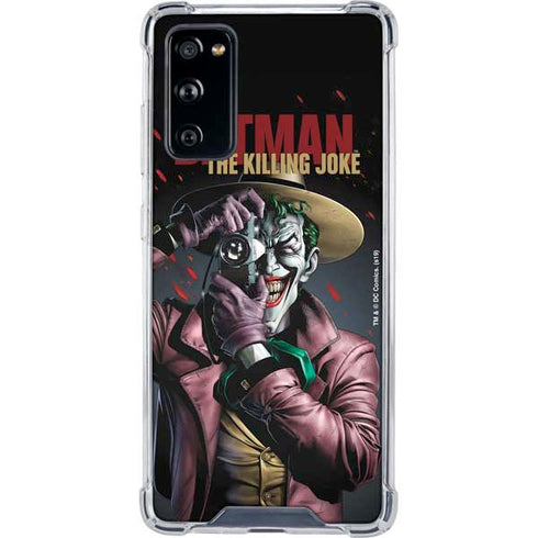 DC Comics The Joker Killing Joke Cover Art by Brian Bolland Galaxy S20 FE Clear Case