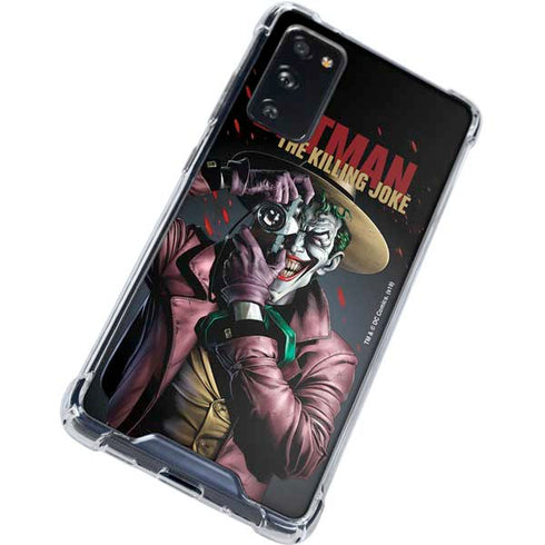 DC Comics The Joker Killing Joke Cover Art by Brian Bolland Galaxy S20 FE Clear Case