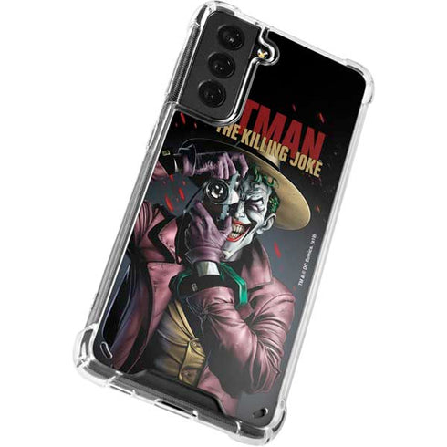 DC Comics The Joker Killing Joke Cover Art by Brian Bolland Galaxy S21 5G Clear Case