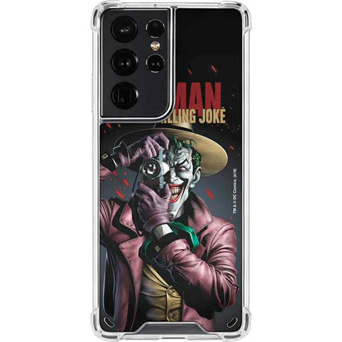 DC Comics The Joker Killing Joke Cover Art by Brian Bolland Galaxy S21 Ultra 5G Clear Case
