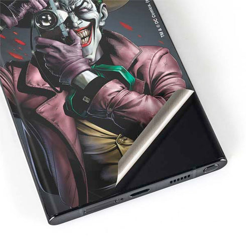 DC Comics The Joker Killing Joke Cover Art by Brian Bolland Galaxy S22 Ultra Skin