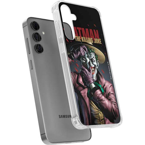 DC Comics The Joker Killing Joke Cover Art by Brian Bolland Galaxy S24 Plus Clear Case