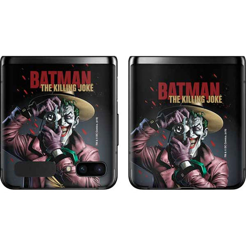 DC Comics The Joker Killing Joke Cover Art by Brian Bolland Galaxy Z Flip Skin