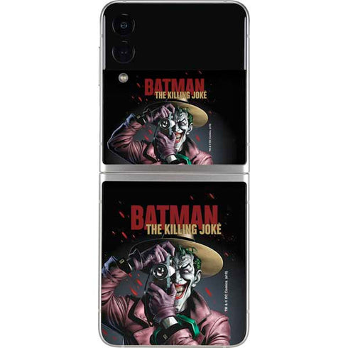 DC Comics The Joker Killing Joke Cover Art by Brian Bolland Galaxy Z Flip3 5G Skin