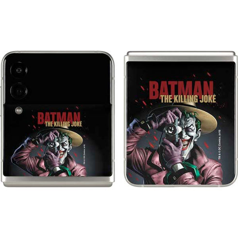 DC Comics The Joker Killing Joke Cover Art by Brian Bolland Galaxy Z Flip3 5G Skin