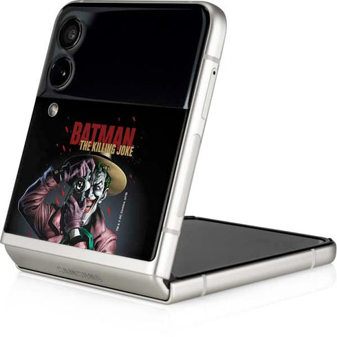 DC Comics The Joker Killing Joke Cover Art by Brian Bolland Galaxy Z Flip4 5G Skin