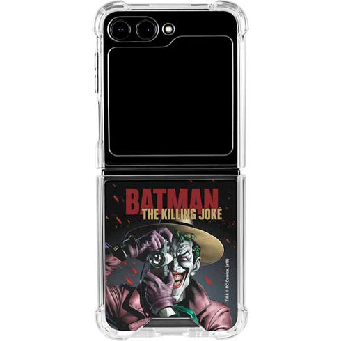 DC Comics The Joker Killing Joke Cover Art by Brian Bolland Galaxy Z Flip5 5G Clear Case