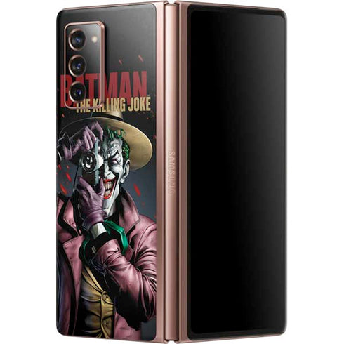 DC Comics The Joker Killing Joke Cover Art by Brian Bolland Galaxy Z Fold2 5G Skin