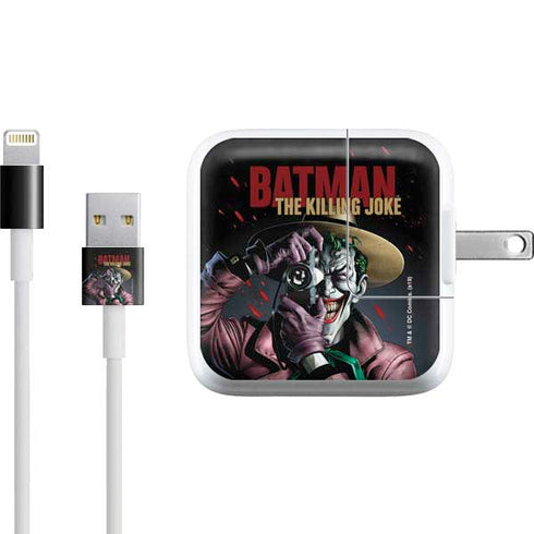 DC Comics The Joker Killing Joke Cover Art by Brian Bolland iPad Charger (10W USB) Skin