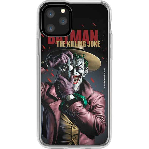 DC Comics The Joker Killing Joke Cover Art by Brian Bolland iPhone 11 Pro Clear Case