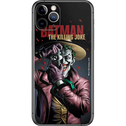 DC Comics The Joker Killing Joke Cover Art by Brian Bolland iPhone 11 Pro Skin