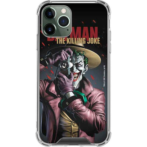 DC Comics The Joker Killing Joke Cover Art by Brian Bolland iPhone 12 Pro Clear Case