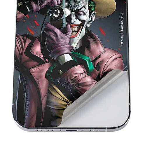 DC Comics The Joker Killing Joke Cover Art by Brian Bolland iPhone 12 Pro Max Skin