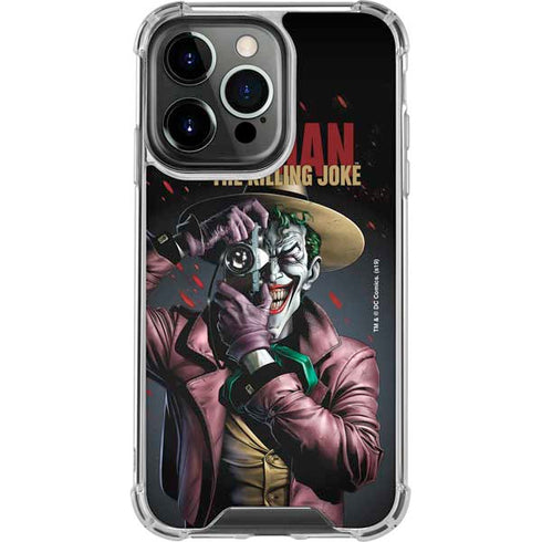 DC Comics The Joker Killing Joke Cover Art by Brian Bolland iPhone 13 Pro Clear Case