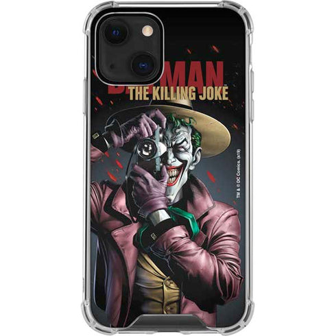 DC Comics The Joker Killing Joke Cover Art by Brian Bolland iPhone 14 Clear Case