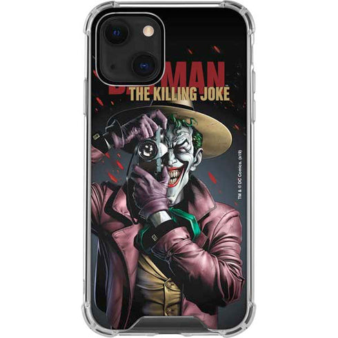 DC Comics The Joker Killing Joke Cover Art by Brian Bolland iPhone 14 Plus Clear Case