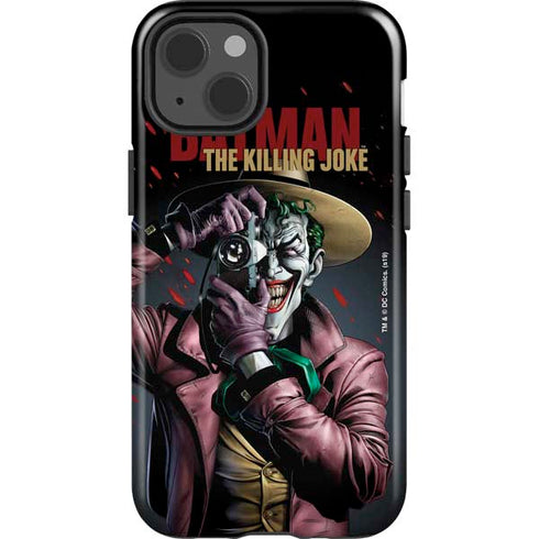 DC Comics The Joker Killing Joke Cover Art by Brian Bolland iPhone 15 Impact Case