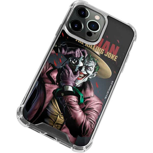 DC Comics The Joker Killing Joke Cover Art by Brian Bolland iPhone 15 Pro Clear Case