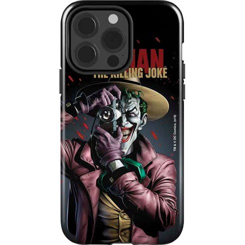 DC Comics The Joker Killing Joke Cover Art by Brian Bolland iPhone 14 Pro Impact Case