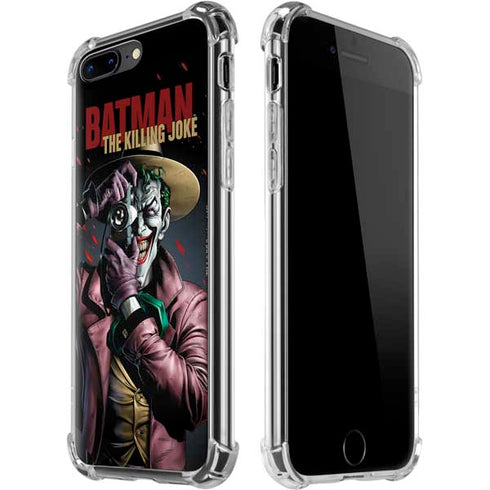 DC Comics The Joker Killing Joke Cover Art by Brian Bolland iPhone 7/8 Plus Clear Case