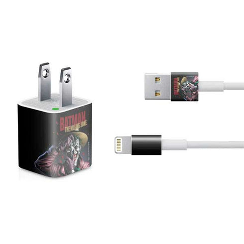 DC Comics The Joker Killing Joke Cover Art by Brian Bolland iPhone Charger (5W USB) Skin